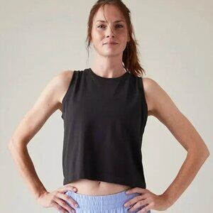 Athleta Ether Seamless Tank Black XS